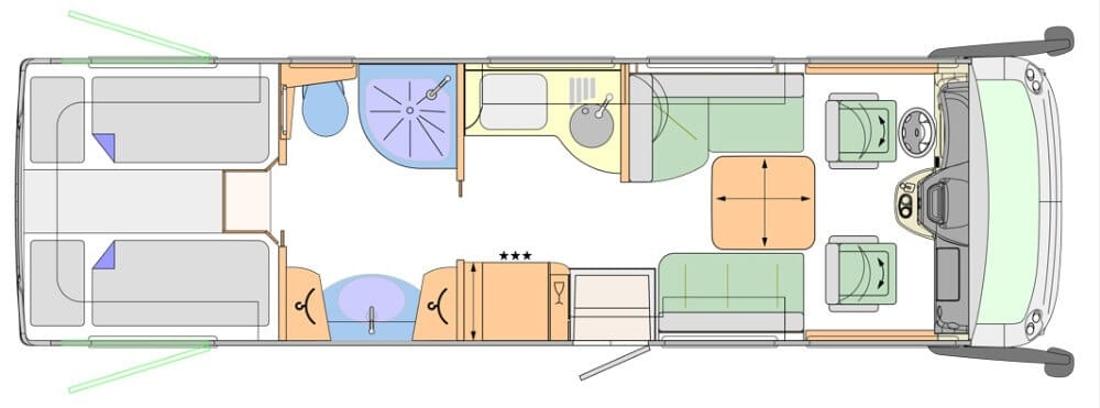 Plan charisma 850L Concorde