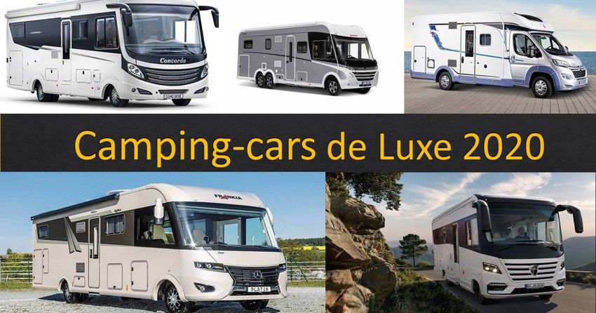Top 5 des camping-cars de luxe 2020 disponibles en France