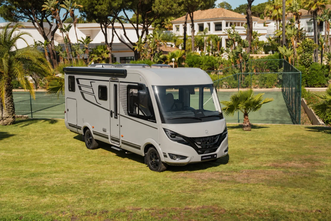 HYMER B-MC I 580 de la collection 2027, avec sa nouvelle face avant