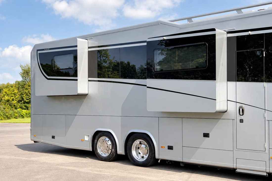 Extensions latérales du VARIO Perfect 1200 Platinum déployées