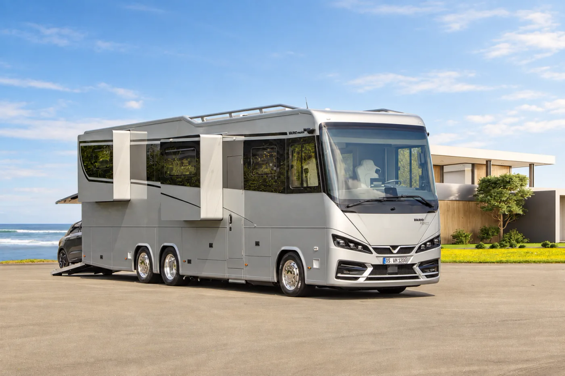 VARIO Perfect 1200 Platinum vu de trois quarts avec ses extensions